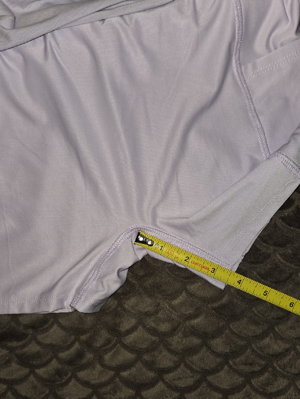 G469. NWT Etonic Front Slit Active Dress in Orchid Petal Spacedye - Size XS - Picture 6 of 6